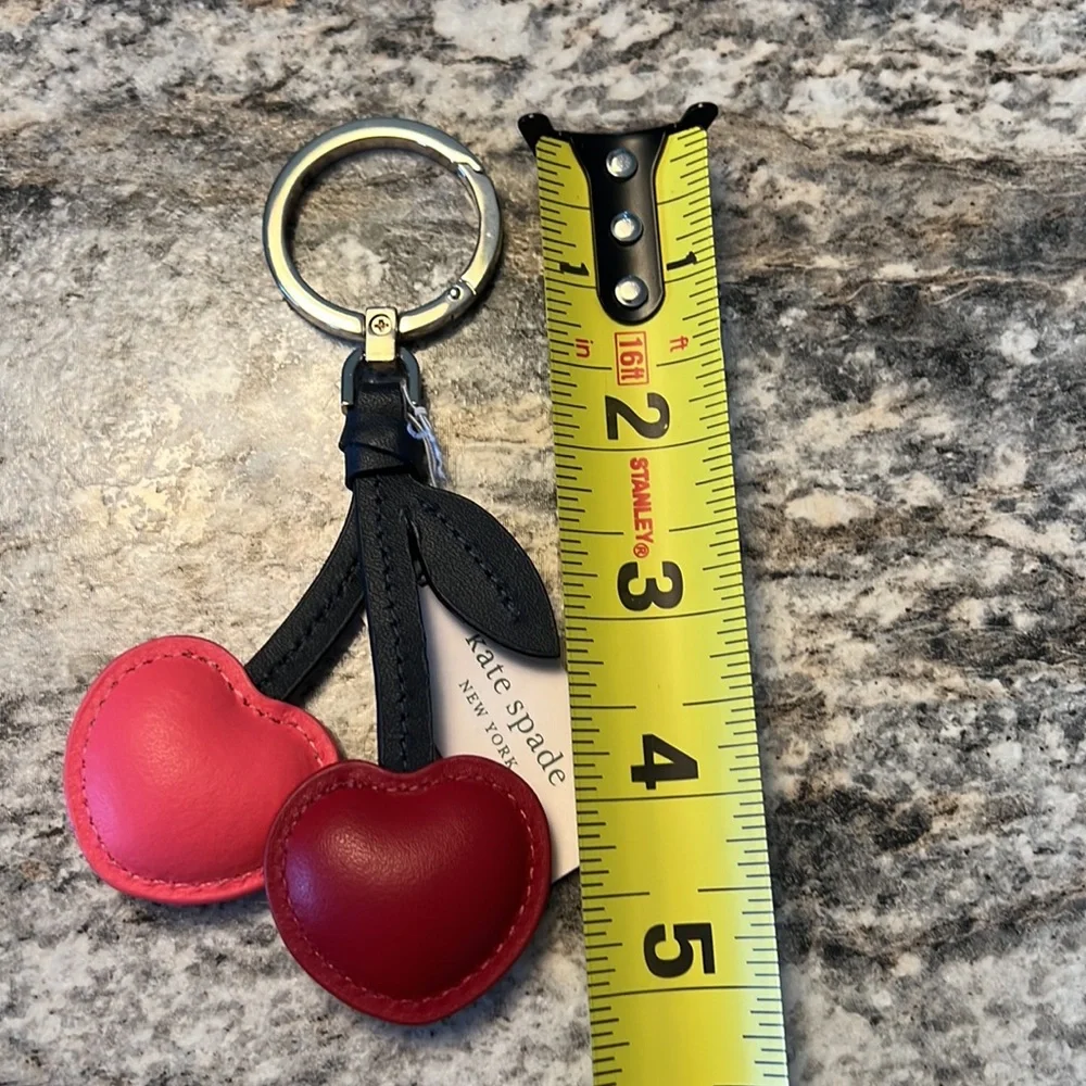 NWT ♠️ Kate Spade ♠️ Cherries Purse Charm/Key Holder - Picture 6 of 8